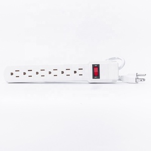 Wintai-công nghệ Trung Quốc 6 cửa hàng Power Strip chúng tôi ổ cắm đa chức năng Power Strip với <span class=keywords><strong>switch</strong></span> - Product Image 1
