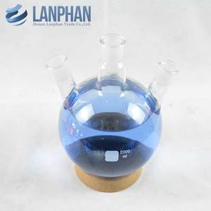 China buena <span class=keywords><strong>Erlenmeyer</strong></span> de vidrio con tapón cónico redondo de fondo plano frasco - Product Image 4