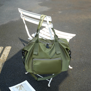 Large Capacity Lightweight Zipper Closure Waterproof Multifunctional Foldable <b>Men</b> Women Folding Nylon Crossbody <b>Bag</b> for <b>Travel</b> - Product Image 3
