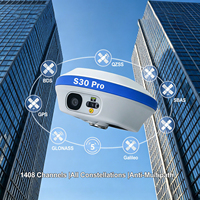 Versión Internacional Stonex S30 Pro, Receptor Láser GPS GNSS de Doble Cámara RTK con Mapas de Google y Software Surpad Actualizable, GPS RTK