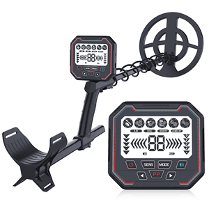Détecteur de métaux professionnel, bobine de recherche de 30 cm, écran LCD, alerte sonore, étanche, pour la recherche de reliques pour adultes, GT929H - Product Image 6