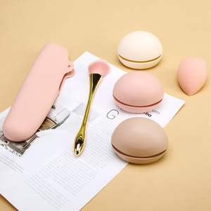 Sac de rangement pour éponge à maquillage en silicone, format voyage, organiseur de cosmétiques, étui écologique pour Beauty Blender - Product Image 3