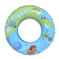 Bouée de natation pour enfants à imprimé grenouille et pingouin de dessin animé, flotteur sous-aisselle gonflable épaissi pour bébé, équipement de sécurité pour piscine, vente en gros usine, promotion