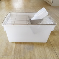 Fabricant vente en gros personnalisé à bas prix vente baignoire rat boîte cage à souris de souris de laboratoire rat cage d'élevage souris