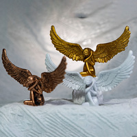 Ornement créatif en résine de style européen, ailes d'ange, pour la décoration moderne de la maison, du bureau et de la chambre, commémorant la Rédemption