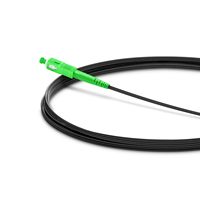 Kabel Fiber Drop Panjang Sesuai Pesanan 1 Fiber SC APC ke SC APC Single Mode (OS2) LSZH 2.0 X 5.0mm
