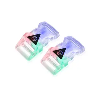 Hot Sell 20mm Waterproof LED Lights ABS Plastic Buckle for Dog