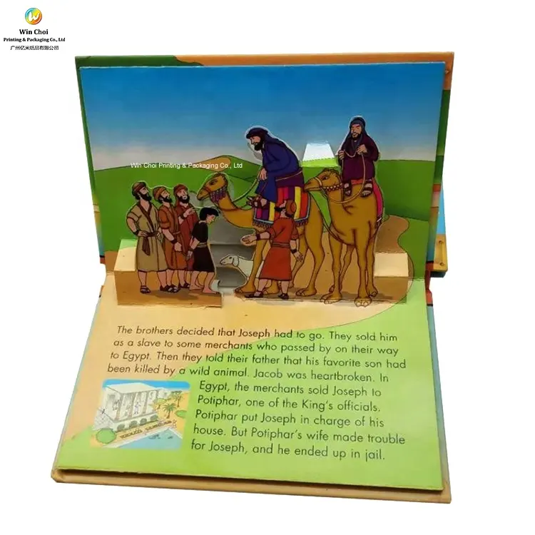 Bible book pop up books printing paper printer in China cheap price bible printing Christian learning