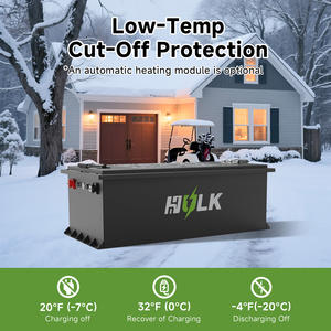Hulk 72 Volt điện Golf giỏ hàng thông minh BMS điều khiển từ xa pin LiFePO4 <span class=keywords><strong>Lithium</strong></span> <span class=keywords><strong>Ion</strong></span> với 50Ah 100Ah 150AH 200AH Kích thước gói - Product Image 2