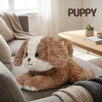 Peluche chien mignon à pois, jouet en peluche très populaire pour enfants, fabricant chinois sur mesure