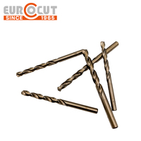 Foret hélicoïdal EUROCUT 3/8 pouce en cobalt HSS M35/M42 haute dureté pour acier inoxydable et fonte