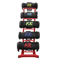 Bolsas de Peso Ajustables para Levantamiento de Pesas, Bolsa de Arena de Cuero con Arena de Hierro para Desarrollo Muscular, Entrenamiento de Fuerza, Ejercicio en Gimnasio, 15 kg, Fitness