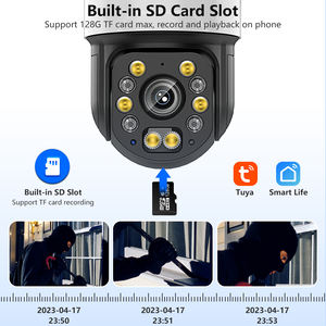 Cámara óptica con Zoom 30X Ptz, seguimiento automático, detección de movimiento, cámara de vigilancia inalámbrica Tuya, 5Mp, CC, 12V, nivel de luz de las estrellas - Product Image 4