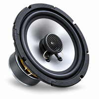 Speaker Mobil Coaxial 6.5" Populer, Tweeter Dome Sutra, Mid Bass Cone Kertas, Daya Maksimum 120W, 4 Ohm, 12V, Universal