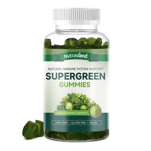 Super Green Gummies Hot-Selling Adult Dietary Supplement Vegetarian Gel Candy Cross-Border Supply Vitamins Not <span class=keywords><strong>for</strong></span> Newborns - Product Image 5