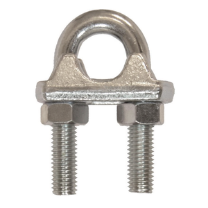 Forged Wire Rope <b>Clamp</b> 1/4 In Lifting And Anchoring Accessory - Product Image 2