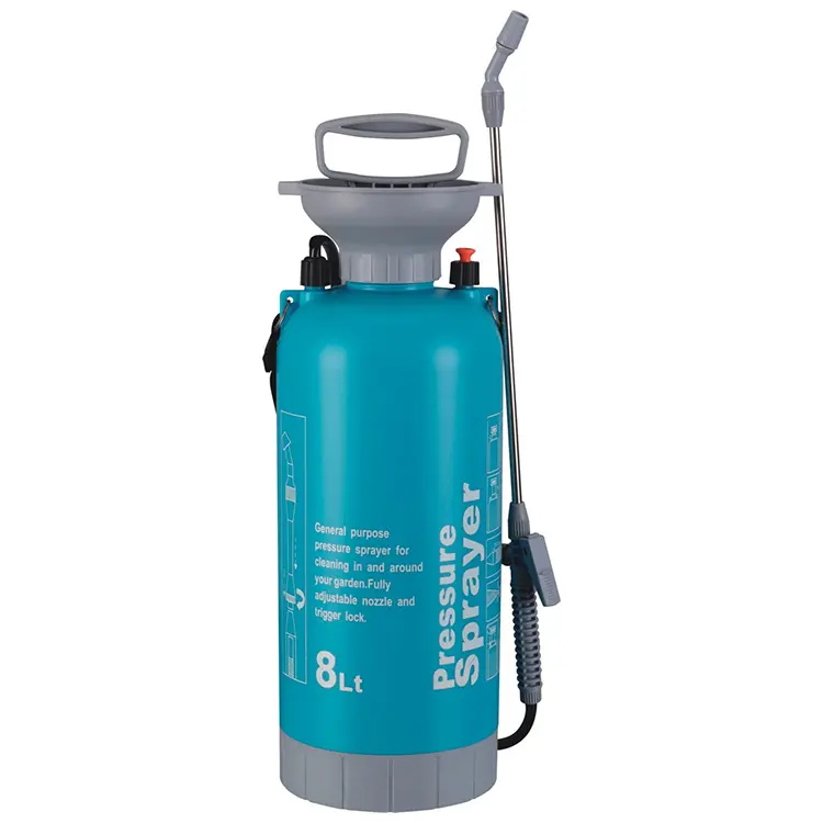 Farmjet 5L / 8L ad alta pressione a prova di esplosione Spray a pressione manuale per giardino spruzzatore a mano