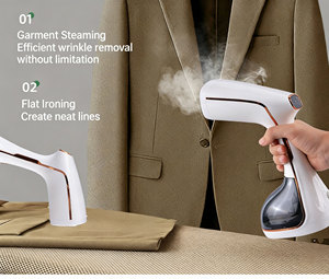 Défroisseur Vapeur Portable 1200W à Double Usage avec Poignée Rotative 110ml pour Maison et Hôtel - Product Image 3