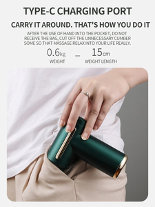 Mini Pistola de Masaje de Percusión Eléctrica Portátil para Músculos Pequeños y Tejido Profundo, Masajeador Facial y Corporal, Éxito de Ventas 2025 - Product Image 6