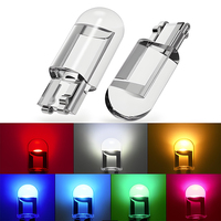 Ampoule LED T10 12V 5W Directe 9x23mm COB Clair comme du cristal Sans erreur Canbus pour éclairage de plaque d'immatriculation et plafonnier intérieur de voiture