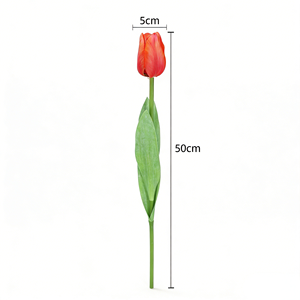 <span class=keywords><strong>Bouquet</strong></span> Artificiale di <span class=keywords><strong>Tulipani</strong></span> in Materiale PU di Alta Qualità, 25cm, per Anniversari, Decorazioni Domestiche ed Eventi Floreali - Product Image 6