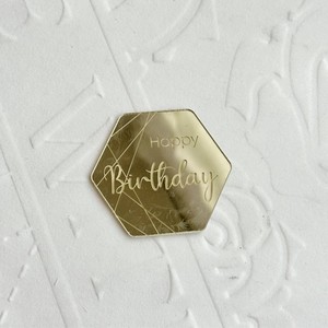 Honey And Sweetness Acrylic Cake <b>Decorations</b> Laser Marked <b>Birthday</b> Party Dessert Table Decoratives - Product Image 6