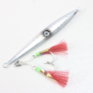 60 80g 150g <span class=keywords><strong>200</strong></span> 250 300g 400g Tête de jig métallique de pêche avec lame rotative pour jigging rapide et lent, leurre de pêche - Product Image 4