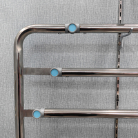Barrière de lit d'hôpital en acier inoxydable, moderne, suspendue, semi-fermée, avec double système de protection, pour équipement d'aide aux soins manuel