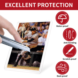 Bustine Protettive Rigide per Carte Collezionabili, <span class=keywords><strong>Toploader</strong></span> in Plastica Dura 3x4 Pollici, Protezioni per Carte da Baseball - Product Image 5