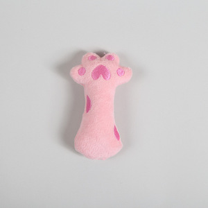 Juego de juguetes de peluche interactivos ecológicos para mascotas, juguetes de peluche masticables con infusión de hierba gatera de menta para gatos y perros - Product Image 4