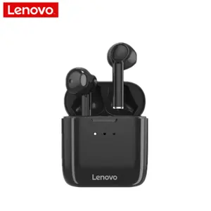 Orijinal Lenovo QT83 TWS kablosuz gürültü iptal HD çağrı kulaklık dokunmatik kontrol Stereo bas kulaklık