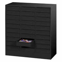 Meuble de classement en acier soudé à tiroirs multiples, organisateur à 30 tiroirs, pour plans de taille Légal, armoire de rangement métallique