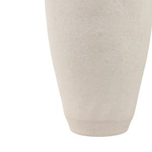 Vaso alto e affusolato in cartapesta color terracotta per fiori, da pavimento, per soggiorno, camera da letto, ufficio. - Product Image 5