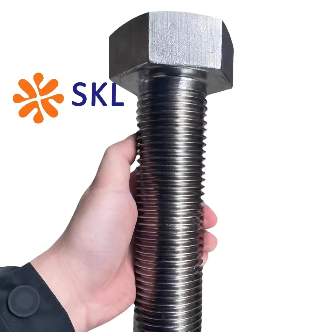 Customized all kinds of stainless steel bolt and nut SS316 screws SS304 Hexagon Bolt with super good quality