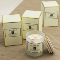 Boîte cadeau pour bougie personnalisée en gros avec inserts, emballage de luxe, logo imprimé, boîte d'emballage pour bougie en carton personnalisée