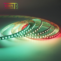 Guangdong tira de luz direccionable inteligente DMX512 5050RGBW 60LEDS persiguiendo tira de luz DC24V LED tira de luz programable flexible