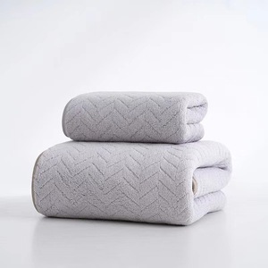 Coral Fleece <b>Bath</b> <b>Towels</b> <b>Set</b> 35x75cm 70x140cm Solid Color Soft Absorbent Home Use Face Washing Beach <b>Towels</b> - Product Image 3
