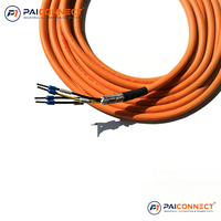 Kabel Daya Pengganti Motor Servo Siemens S120 Seri 6FX5002-5CF10, Konduktor Tembaga Industri, Isolasi PVC, Pelindung IP65