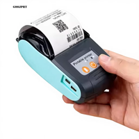 Qualité stable, mini imprimante thermique portable de 58 mm avec papier thermique, capacité de batterie personnalisée, pas cher en stock