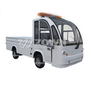 Autobús Turístico Eléctrico con Ventanas Flexibles, Vehículo Utilitario para Parques con Caja de Carga - Product Image 3