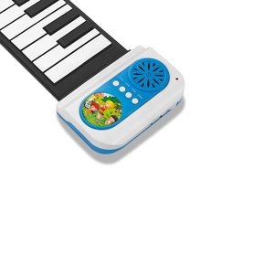 37 Teclas <span class=keywords><strong>Teclado</strong></span> <span class=keywords><strong>enrollable</strong></span> digital electrónico flexible, suave y portátil Piano con carga USB y altavoz - Product Image 4