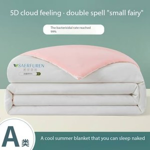 Có Thể Giặt Mùa Hè Làm Mát <span class=keywords><strong>Comforter</strong></span> Cho Trẻ Em Chăn In Sữa Lụa Mềm Sáp Lõi Điều Hòa Không Khí Chăn Cho Khách Sạn Sử Dụng - Product Image 5