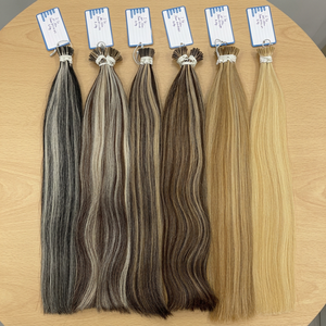 Extensiones de Cabello Humano Virgen I-Tip de Alta Calidad con Doble Trama, Precio de Fábrica, Pre-orden - Product Image 1