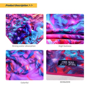 Juego de Toallas de Mano de Microfibra de 360 g/m² para Deportes, Gimnasio, Cocina, Té, con Antimicrobiano y Personalización de Logotipo - Product Image 4