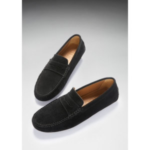 Mocasines Penny Driving, Gamuza Negra - Product Image 5