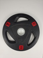 Plaques de barre olympique de 50 mm (Olympique) / 25 mm (standard) avec trou central de précision, compatibles avec toutes les barres. Fabricant en gros de plaques de barre olympique pour salle de sport.