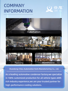 Pièce de rechange automobile, condenseur de climatisation universel pour <span class=keywords><strong>Mitsubishi</strong></span> <span class=keywords><strong>CANTER</strong></span> 4M42 - Product Image 3