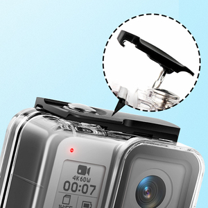 Étui étanche sous l'eau 60m pour <span class=keywords><strong>GoPro</strong></span> <span class=keywords><strong>Hero</strong></span> <span class=keywords><strong>8</strong></span> Black Action Camera, boîtier de protection, coque, cadre pour <span class=keywords><strong>GoPro</strong></span> <span class=keywords><strong>8</strong></span>, accessoire - Product Image 5