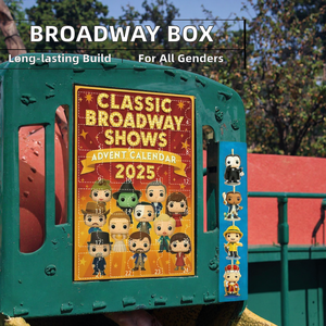 Calendario de Adviento con Personajes de Música de Espectáculos Clásicos de Broadway, Caja de Regalo de Plástico Coleccionable, Temática de Fantasía y Ciencia Ficción, Escala 1/12 - Product Image 2