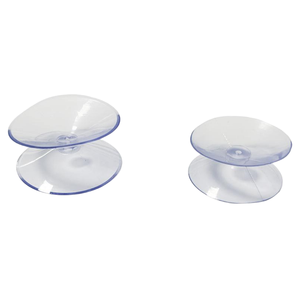 Ventouses en PVC double face transparentes, à double action, pour table en verre, meubles, fixation antidérapante, plusieurs tailles - Product Image 2